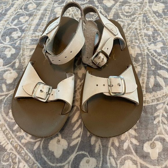 Salt Water Sandals by Hoy Other - Sand sun surfer sandals size 9 white